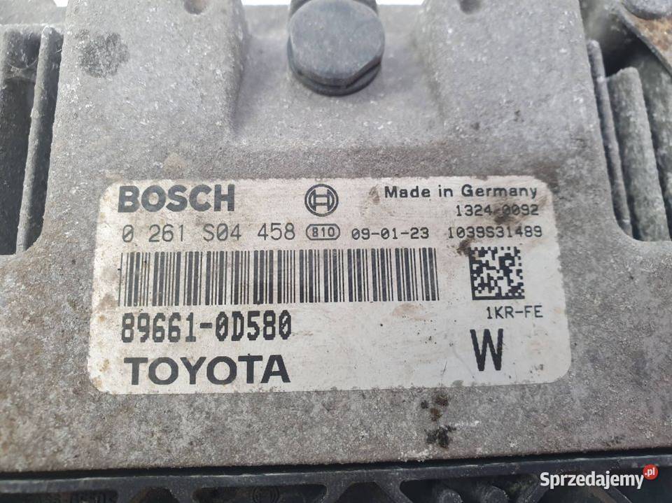 KOMPUTER SILNIKA ECU TOYOTA YARIS II 896610D580 osobowe Lipno sprzedam