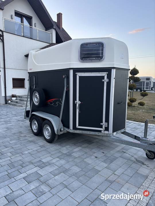 Dmc 1300 kat b przyczepa do przewozu koni Przyczepy Mokra