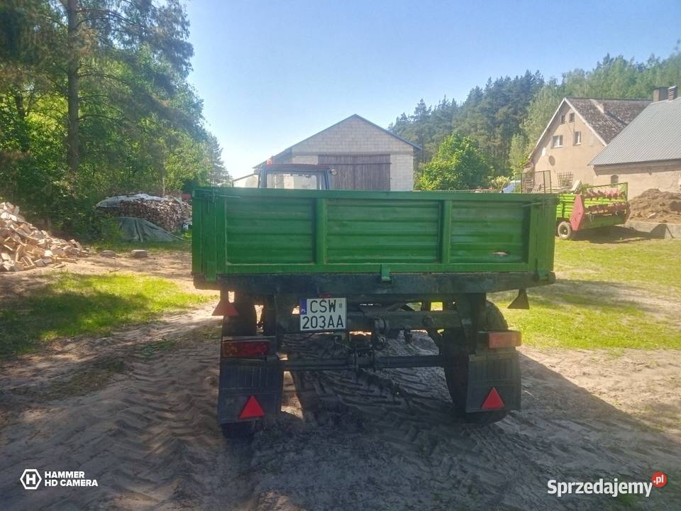 Przyczepa Sanok d46 wywrot Osie