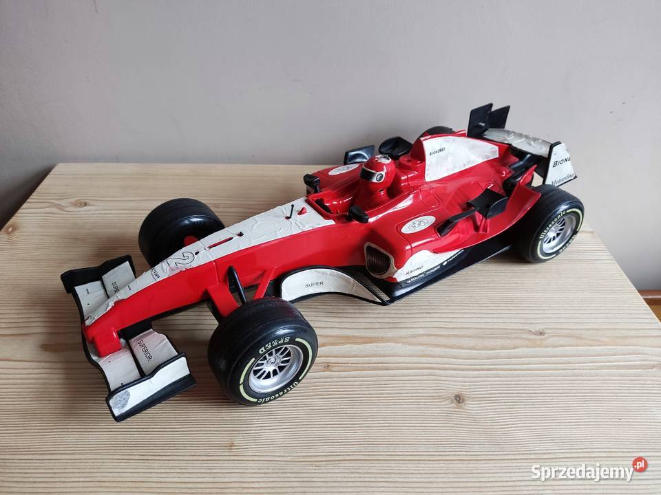 Model samochodu wyścigowego Bolid Formuły 1