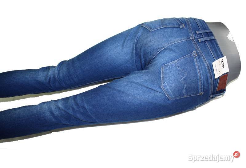 Damskie jeansy Pepe Jeans Soho Skinny Mid Waist śląskie Tarnowskie Góry