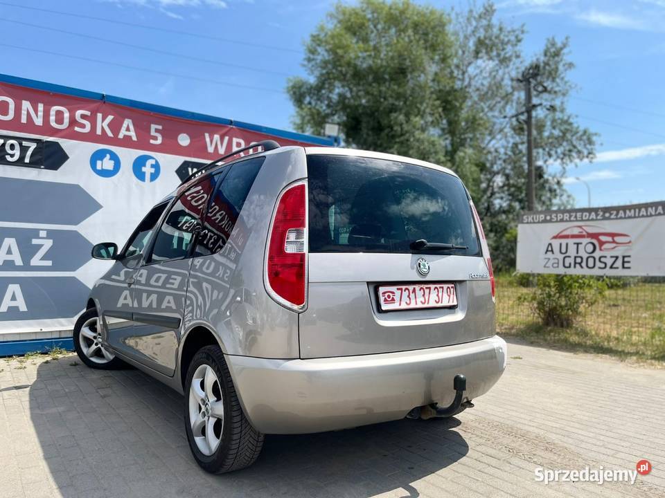 Skoda Roomster 19 Diesel 2006 Klima Alufelgi HAK Wrocław