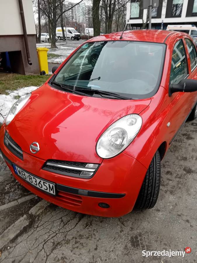 Nissan Micra K12 2005 r przebieg około Warszawa sprzedam