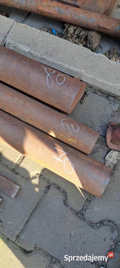 Pręt NC6 Fi 60 Fi 70 Fi 80 mm Pręty NC stal Poznachowice Dolne
