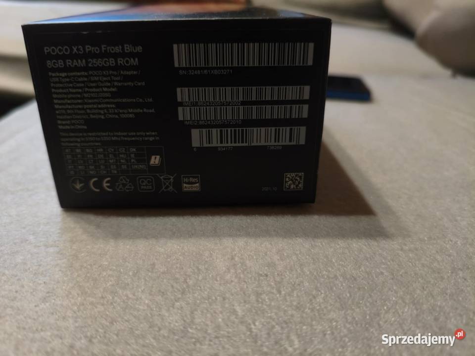 Sprzedam telefon Poco x3 pro NFC Poznań sprzedam