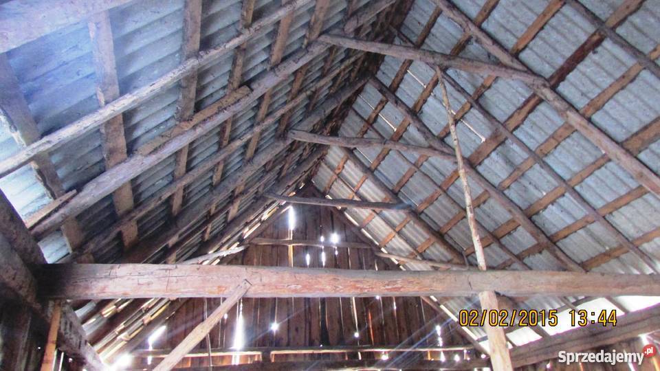 Stodola do przeniesienia rozbiorki na opal Rowiska