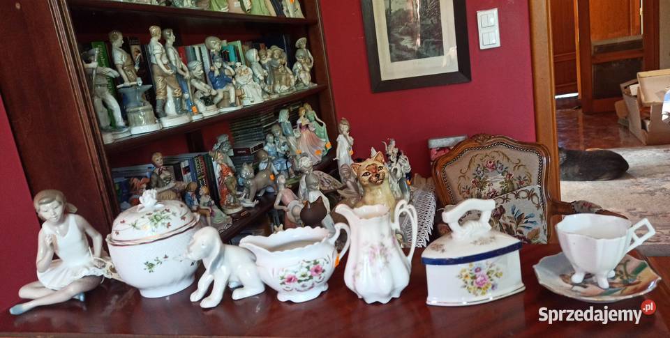 Z ptaszkami na 4 złotych nóżkach Filiżanka do pomorskie Gdańsk