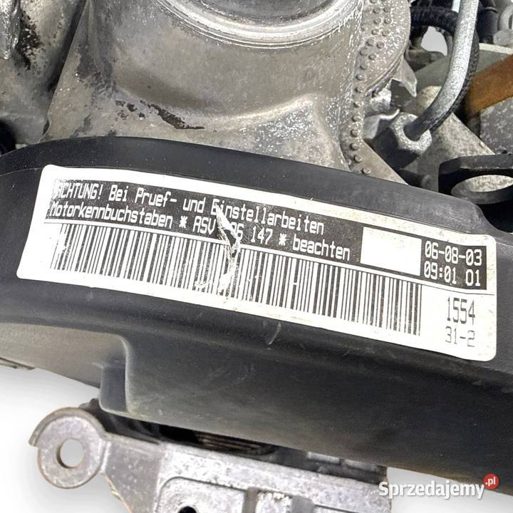 SILNIK ASV Audi A3 Skoda Octavia I Fabia 19 TDI Chełm