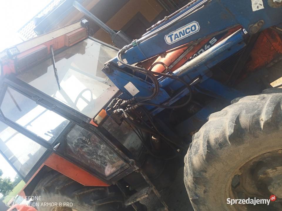 Zetor 7045 z turem Zetor 7211 Żelechów