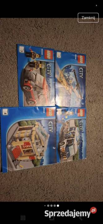 Lego 60008 Włamanie do muzeum mazowieckie Brochów