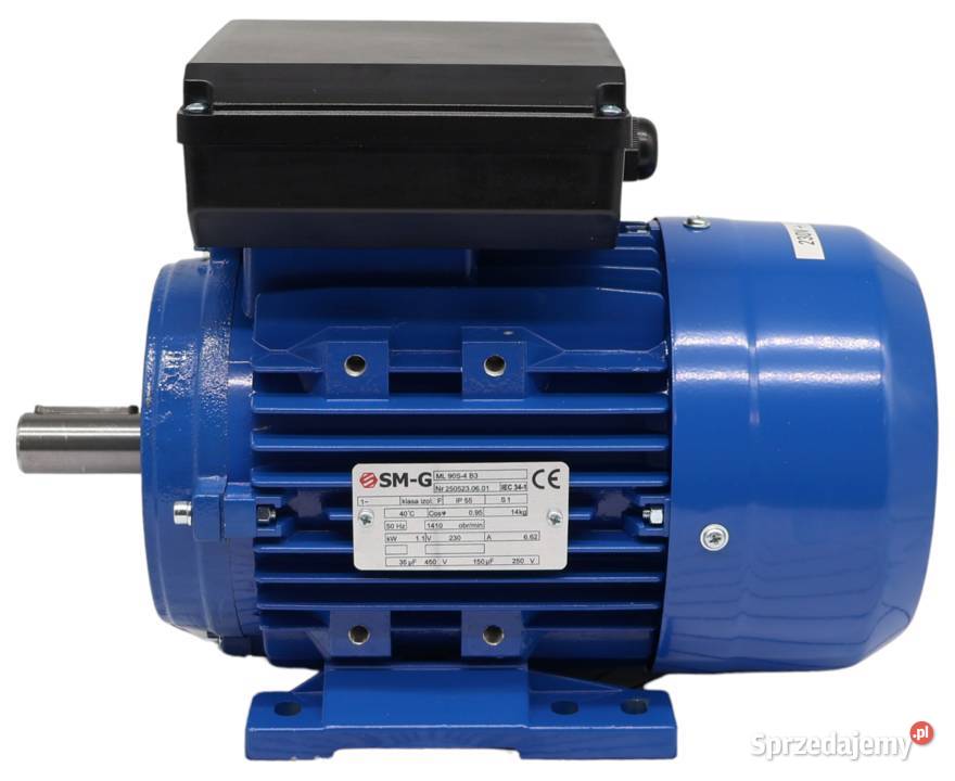 SILNIK ELEKT 11kW 230V 1410 obr 1Fazowy Solec Kujawski