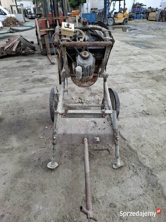 Betoniarka na przekładni mechanicznej na 220v Targoszyn