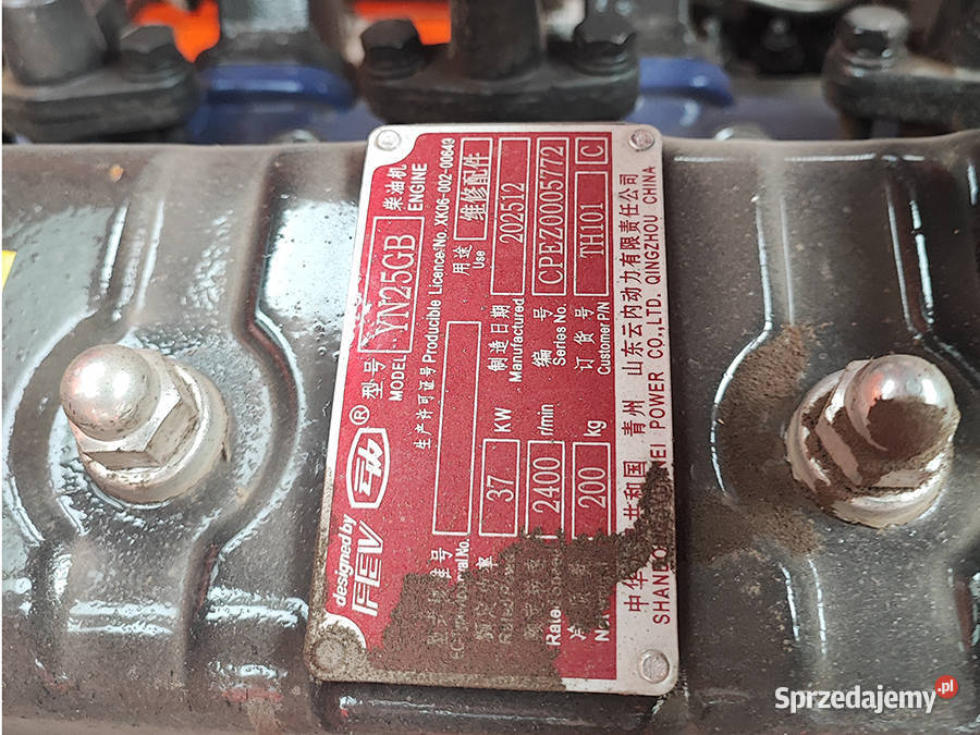 Ładowarka masztowa Gunstig CPC30F30 3 t triplex Kęty