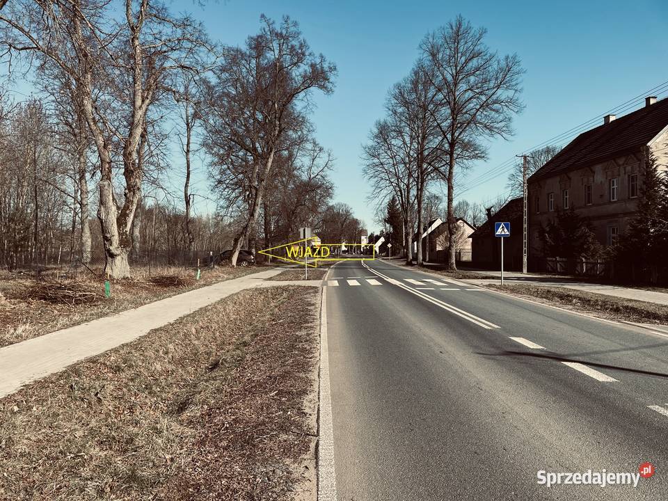 Nadarzyce działka budowlana Rzeką Piława