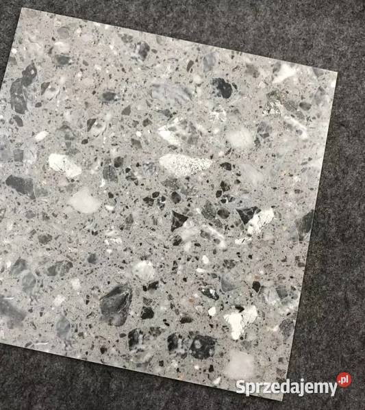 Gres wielkoformatowy szary 120x120 BETON
