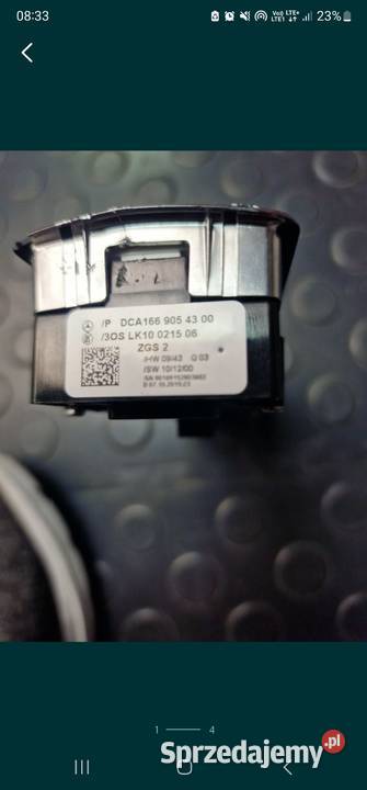 Mechanizm opuszczania szyb MERCEDES BKLASA W245 Wyposażenie wnętrza dolnośląskie Wrocław