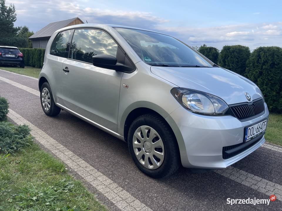 Skoda citigo vw up seat mii klimatyzacja super srebrny Syców sprzedam