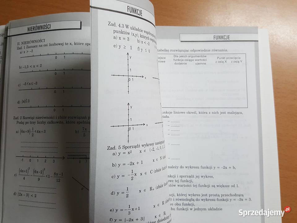 MATEMATYKA zestawy egzaminacyjne egzaminy Podręczniki Złotniki