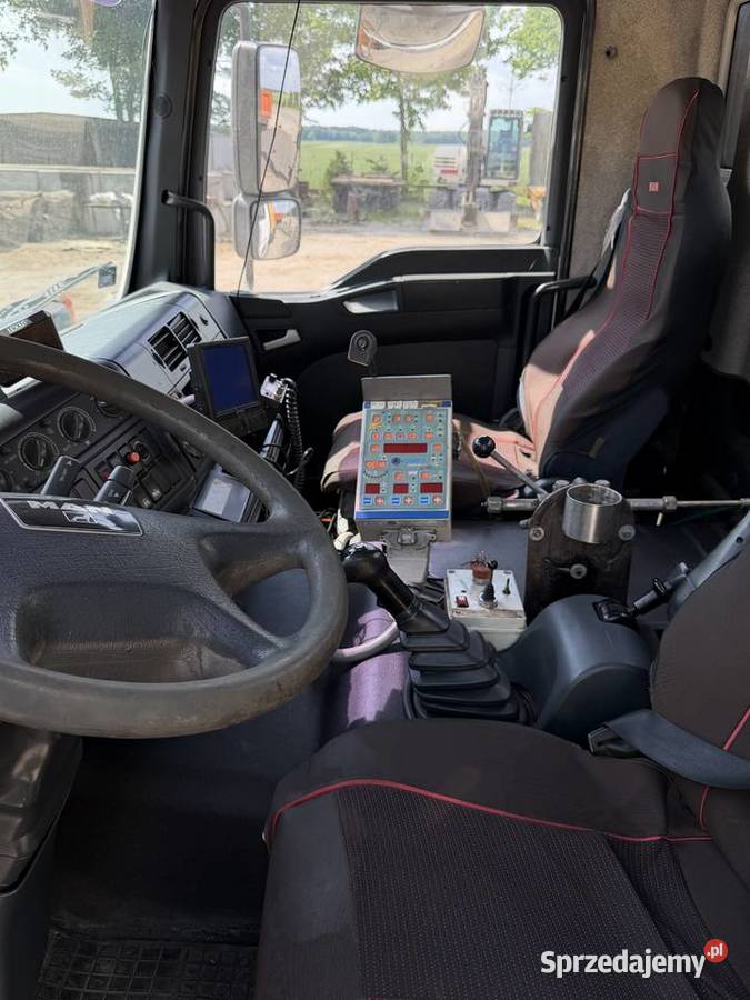 MAN 6x4 pługopisakarka auto specjalne zimowe Parczew