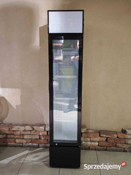 Witryna chłodnicza SLIM 155L 39 LED wąska Góra