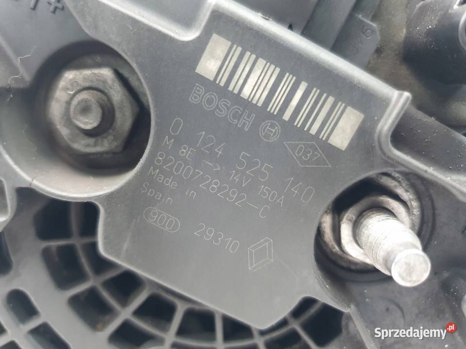 ALTERNATOR Nissan Qashqai Renault Clio 15 dCi Chełm