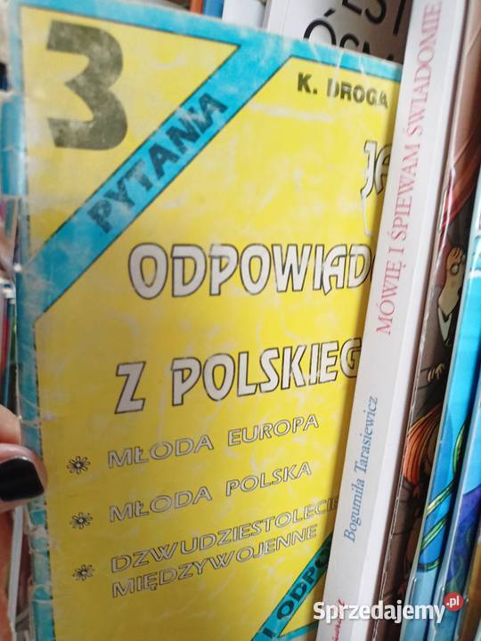 odpowiadać z polskiego Droga książki Trójmiasto kompendium, repetytorium, opracowanie Gdańsk