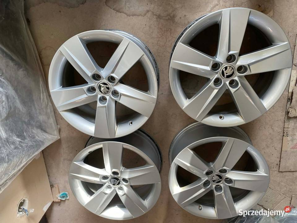 Alufelgi Skoda 16 5X100 ET 46 RAPID FABIA aluminiowe Tczew