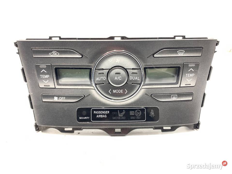 PANEL STEROWANIA NAWIEWU TOYOTA AURIS I podkarpackie