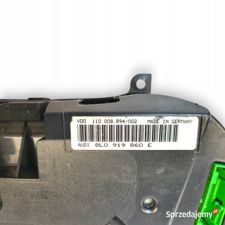 LICZNIK ZEGARY 8L0919860E Audi A3 8L 16 8V 18 Chełm