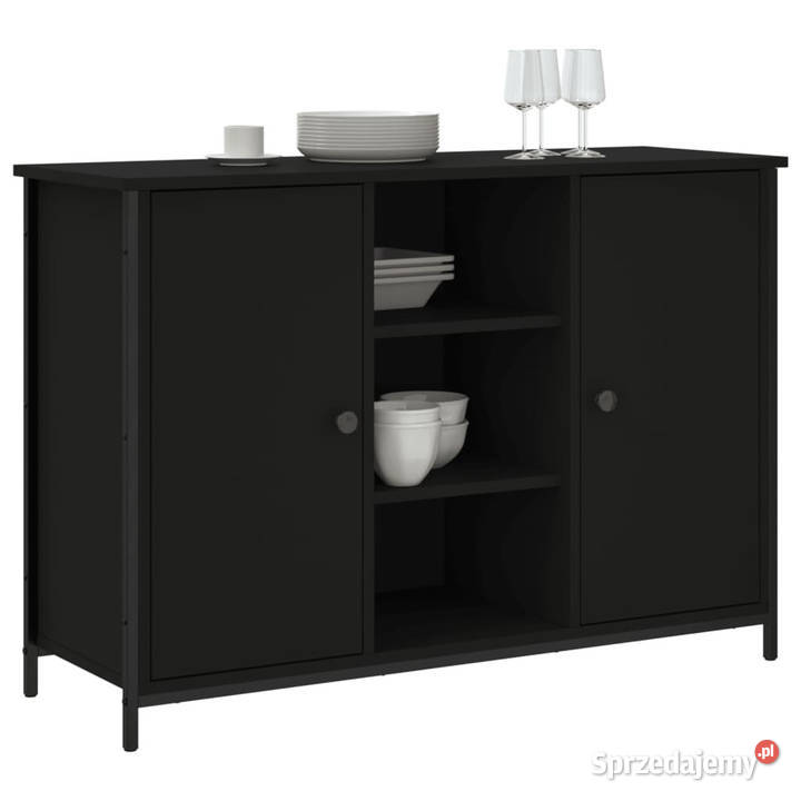Szafka czarna 100x35x70 materiał drewnopochodny Warszawa