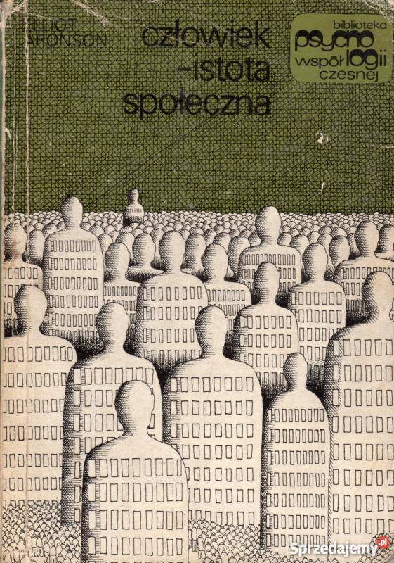 CZŁOWIEK ISTOTA SPOŁECZNA ARONSON ELLIOT sprzedam