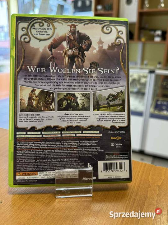 Gra Fable II Xbox 360 Xbox360 warmińsko-mazurskie Elbląg