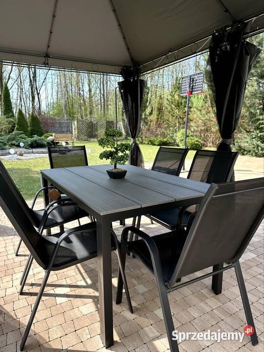 Zestaw ogrodowy stół krzesła