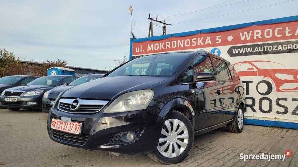 Opel Zafira 18 Benzyna7 Osobowy Zadbany Alufelgi Samochody osobowe dolnośląskie Wrocław