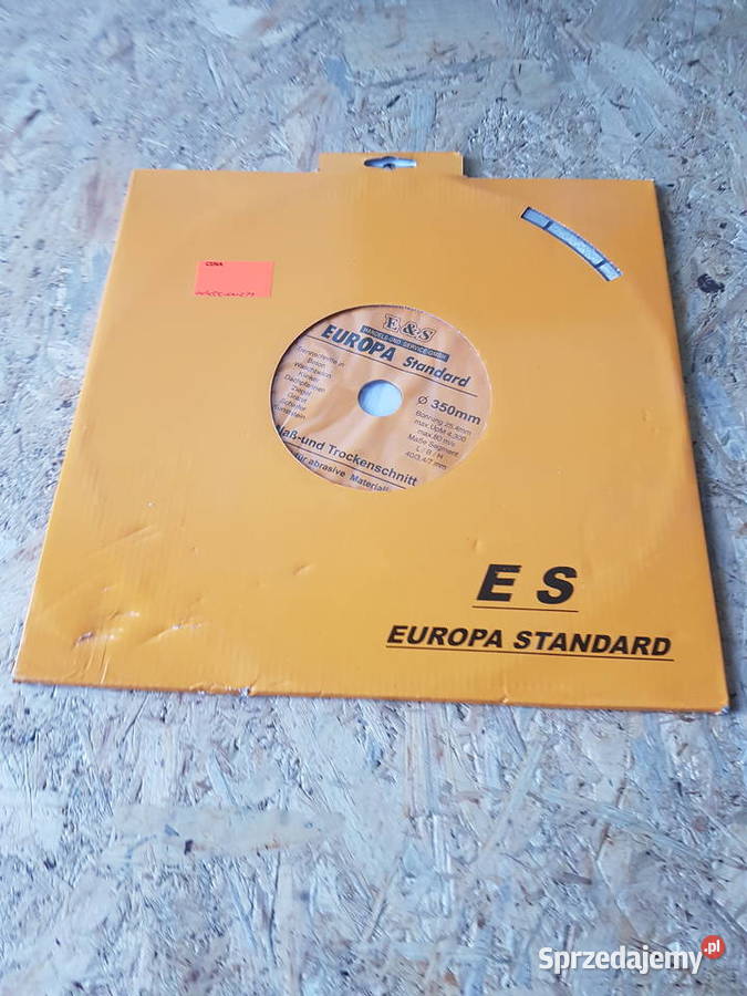 TARCZA DIAMENTOWA EUROPA STANDAR 350 MM Głogowa sprzedam