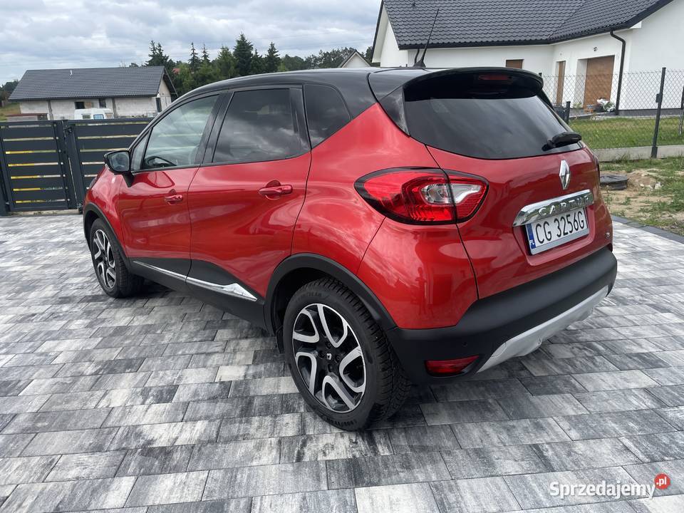 Renault Captur Automat 12 Benzyna Helly Hansen isofix Captur kujawsko-pomorskie Grudziądz