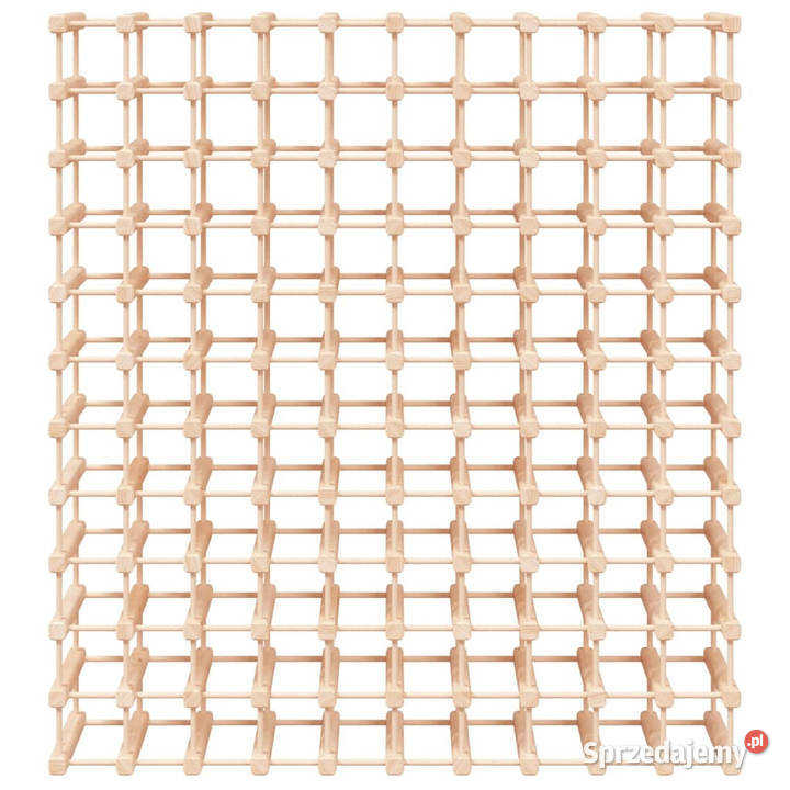 Stojak na 120 butelek wina 1125x23x1235 drewno Warszawa