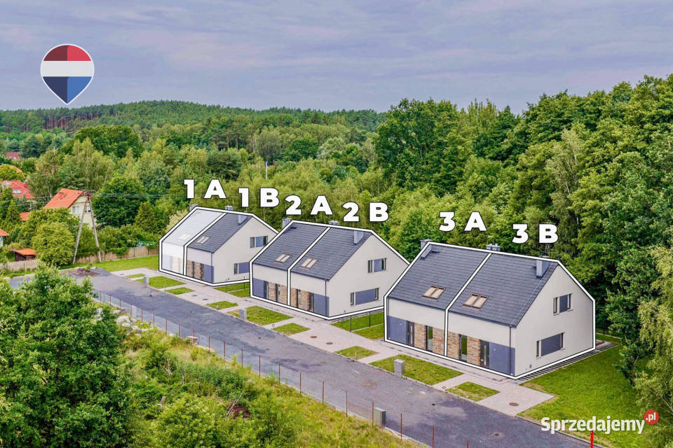 Na sprzedaż segmenty 109 m w sąsiedztwie lasu Droszków sprzedam