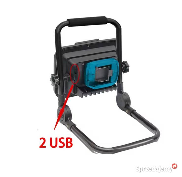 Halogen 18v baterie Makita Pępowo