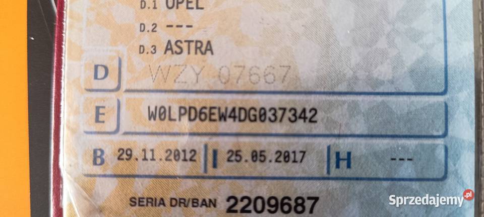 Opel Astra j 17cdti Żyrardów