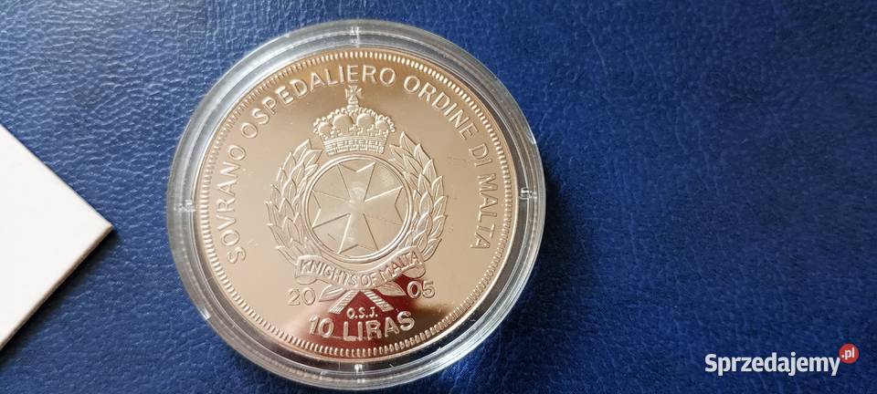 Stare monety Medal Jan Paweł II Zakon Maltański Lesko