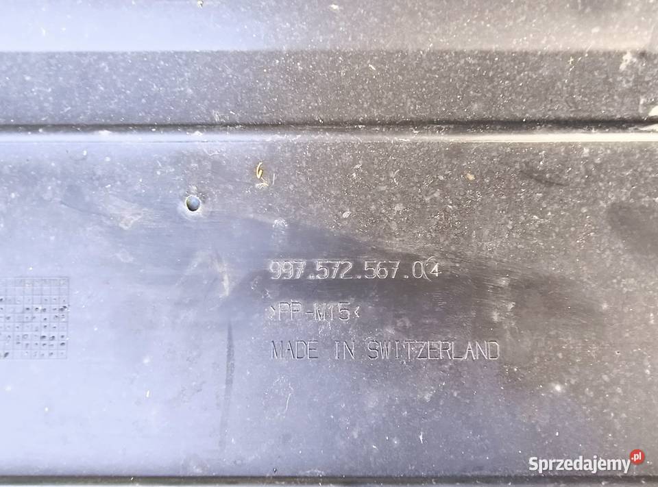 Podszybie osłona obudowa 99757256704 Porsche Bieliny