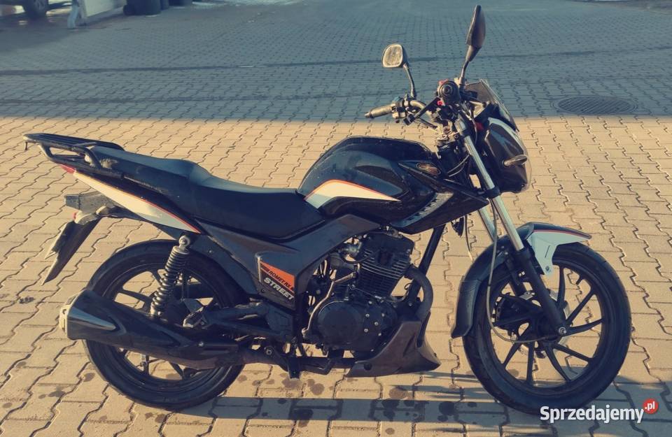 Romet rx 125 Street elektryczny starter Jaświły sprzedam