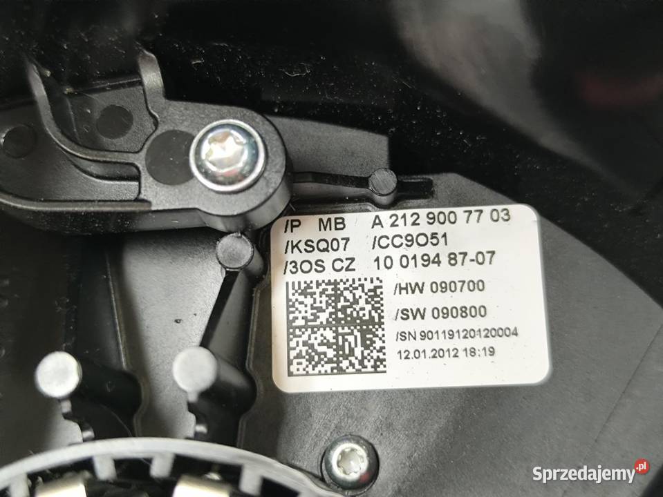 PRZEŁĄCZNIK ZESPOLONY TAŚMA MERCEDES W204 LIFT