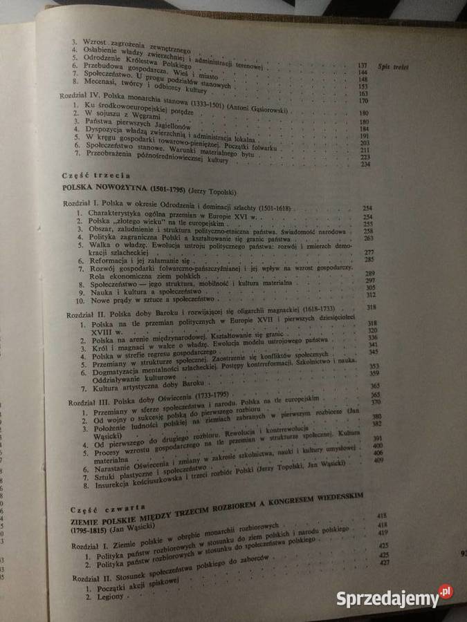 3543 Dzieje Polski sprzedam