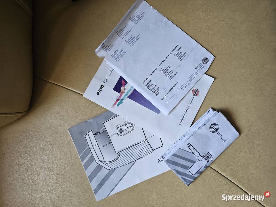 Pneumatyczny inhalator kompresorowy PARI Świebodzin