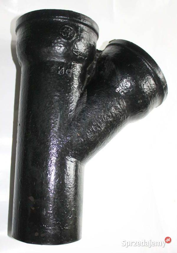 Trójniki żeliwne DN 80 x 80 45 stopni kielichowe Pozostałe zachodniopomorskie