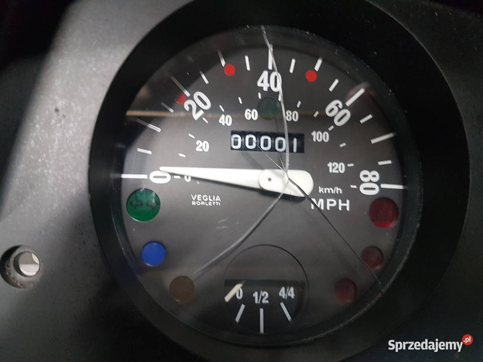 FIAT 126P MALUCH LICZNIK NOWY ZEGAR KAPLICZKA Turek