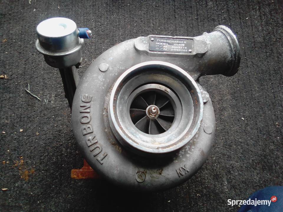 Turbosprężarka HX40W Cummins podkarpackie Mielec