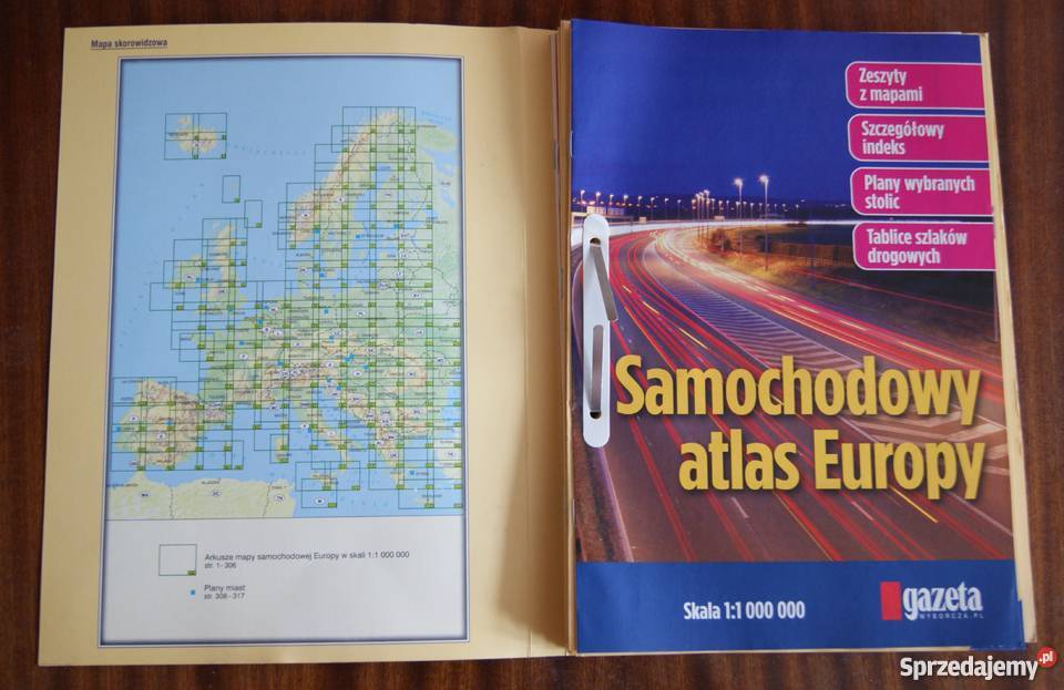SAMOCHODOWY ATLAS EUROPY Parczew sprzedam